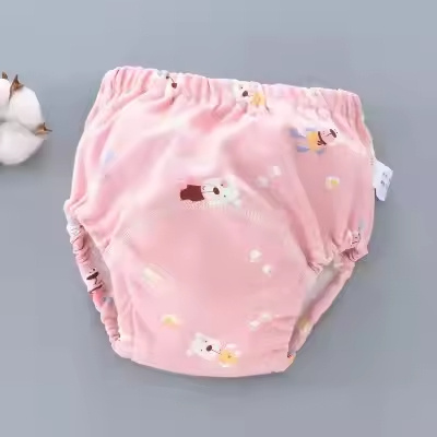 Famicheer baby night pants potty toilet training cotton underwear set 8