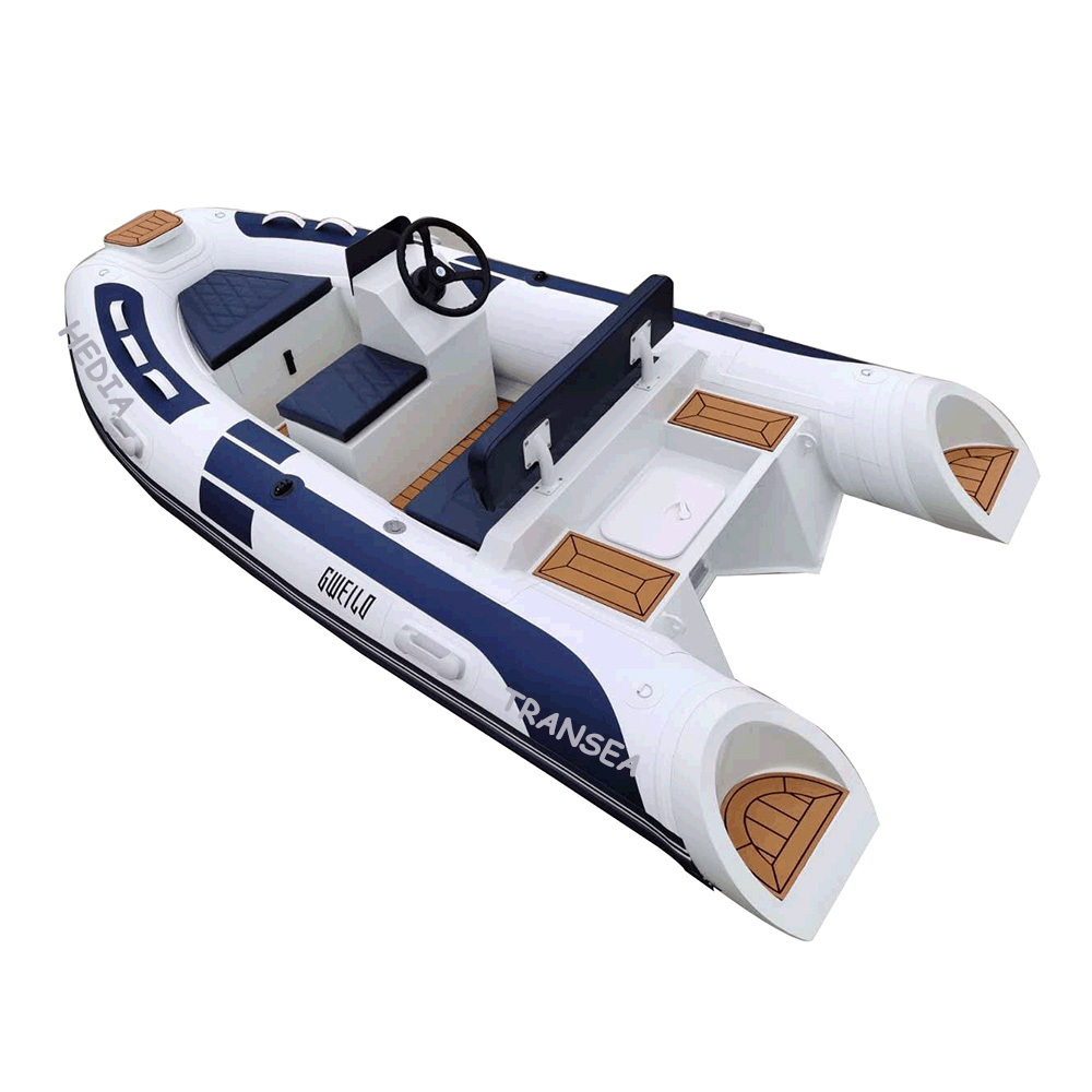 3 meters inflatable dinghy aluminum hull 300cm rib boat for 4 persons