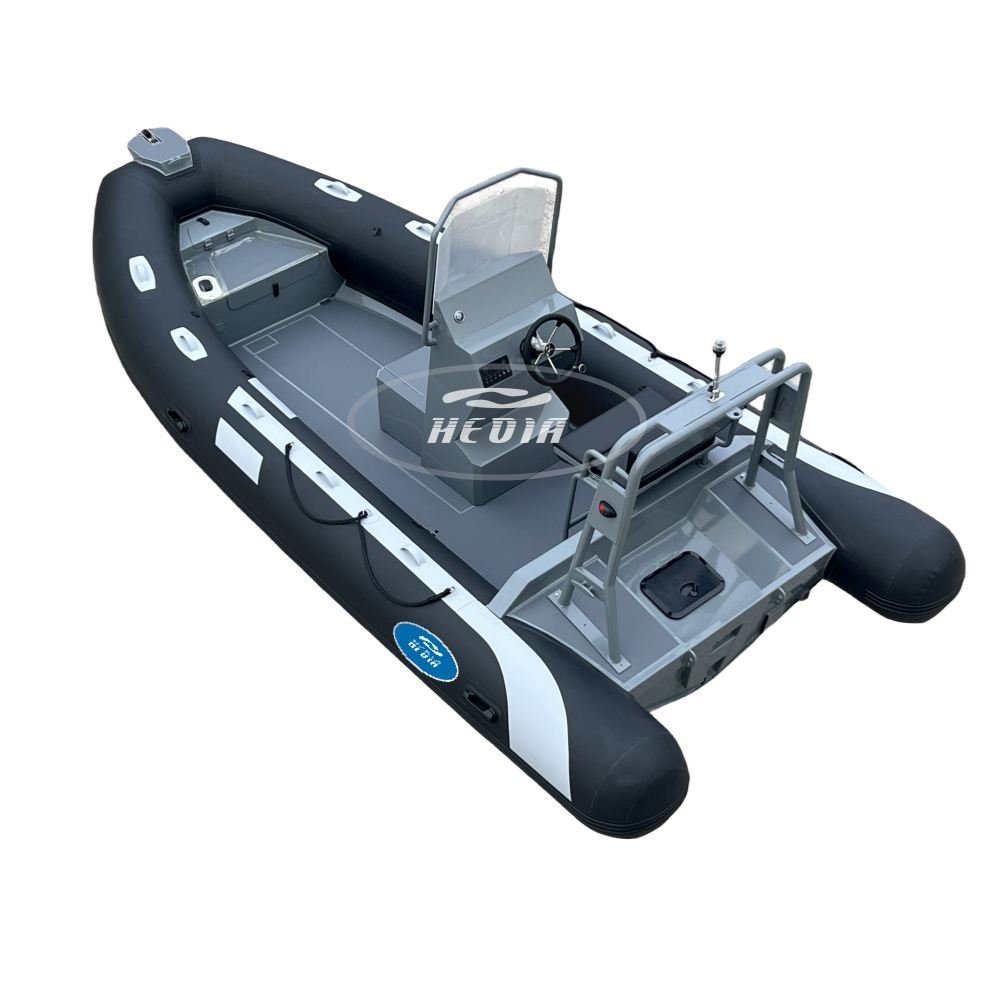 CE Certified 17.7ft Aluminum RIB 540 sea inflatable boat For Sale