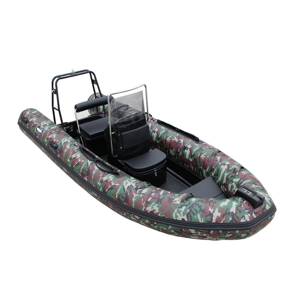 CE certificate folding pvc racing rib470 inflatable boat