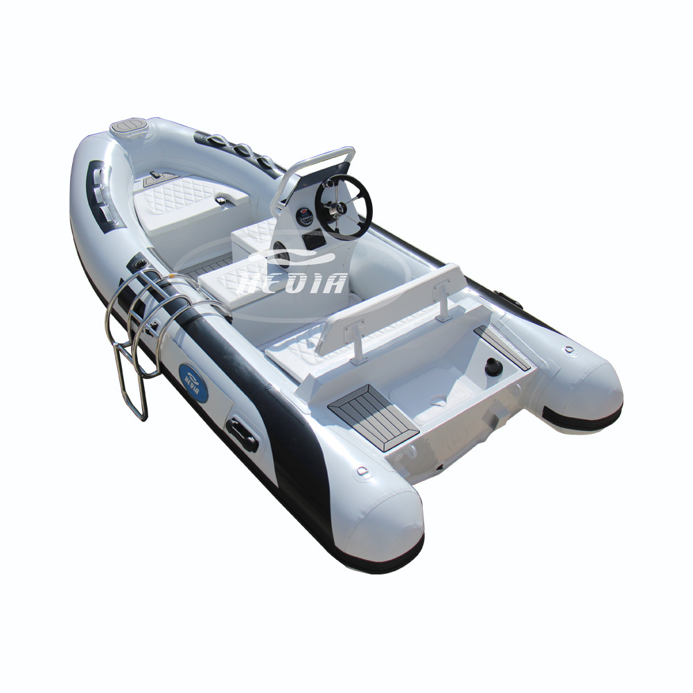 13 foot inflatable rib boat hypalon boat luxury 390 semi rigid hull cheap dingy boats