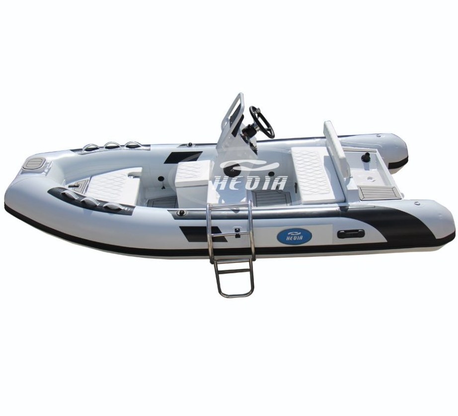 12ft PVC hypalon deep-v aluminum rigid hull inflatable rib boat for sale