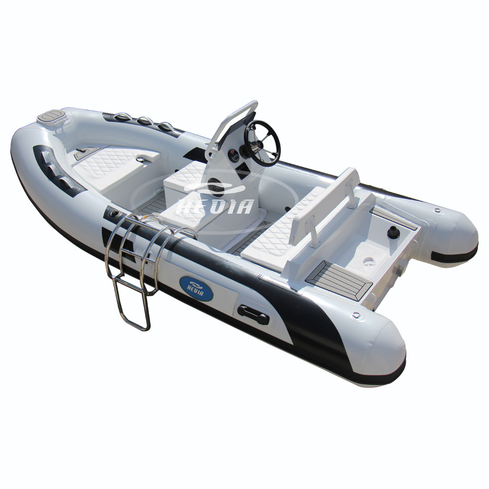 13 foot inflatable rib boat hypalon boat luxury 390 semi rigid hull cheap dingy boats