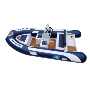 12ft PVC hypalon deep-v aluminum rigid hull inflatable rib boat for sale