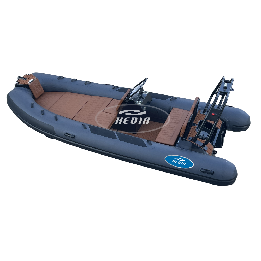 RIB480 CE 4.8m Rubber Dinghy Rib 480 Sailing Boat Small Inflatable dinghy center console 16 feet Rib Boat for 8 people