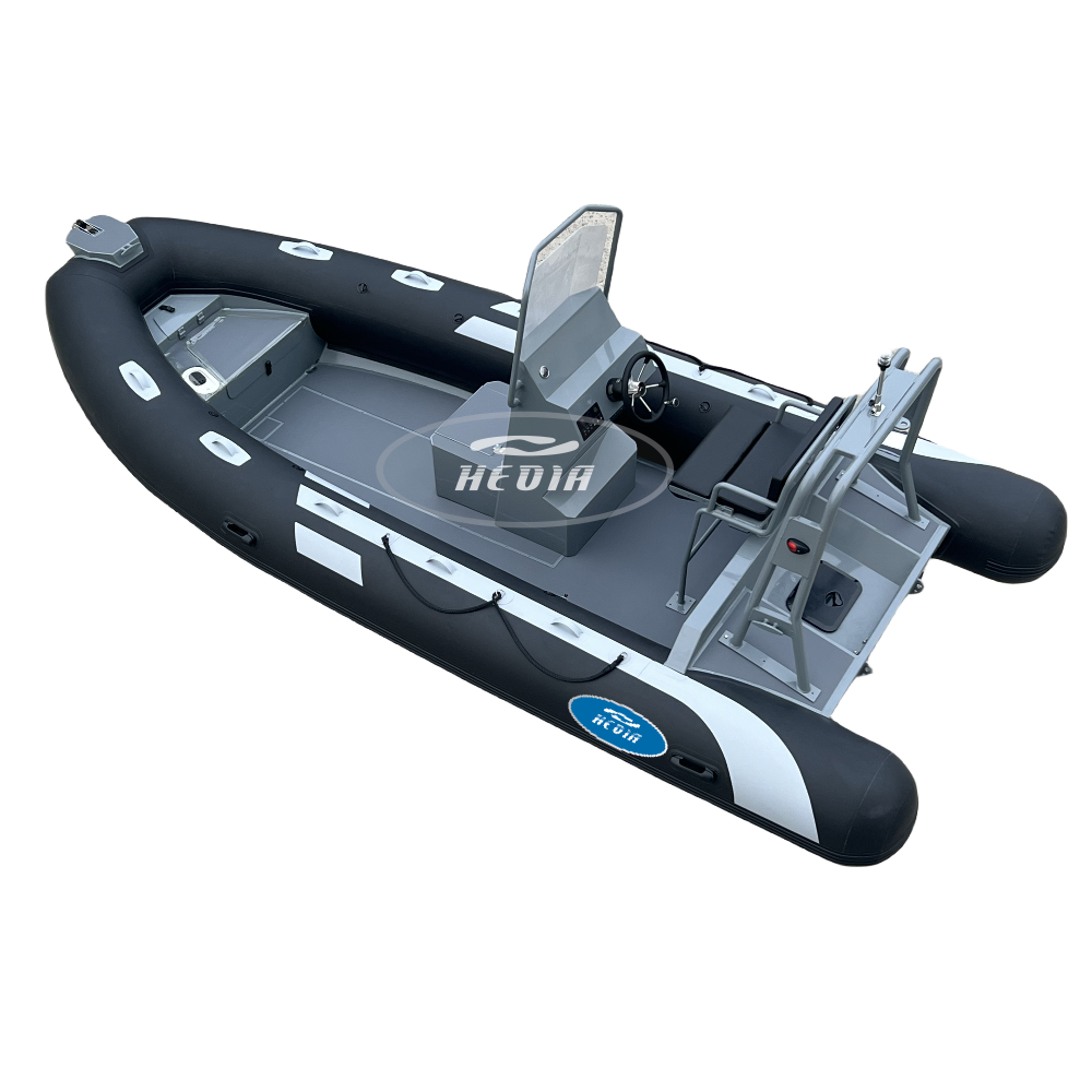 CE Certified 17.7ft Aluminum RIB 540 sea inflatable boat For Sale