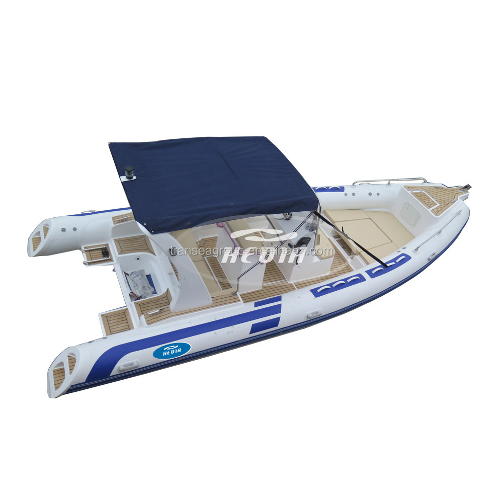 23ft 12 passenger speed fiberglass boat 7 meter