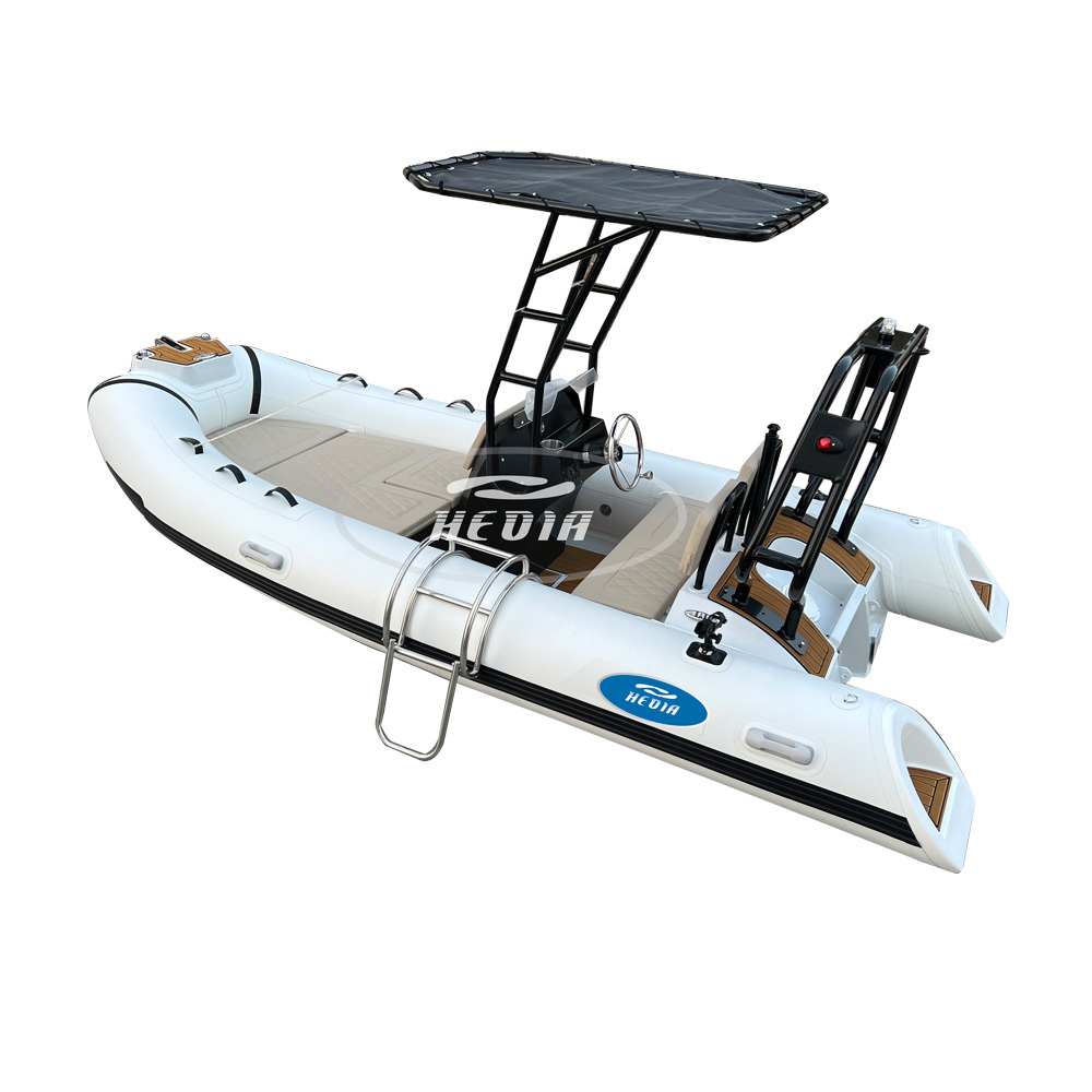 14ft 420 rigid inflatable boat with 40hp outboard motor