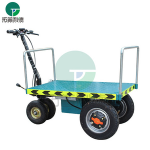 Easy operation workpiece transportation electric railroad hand cart