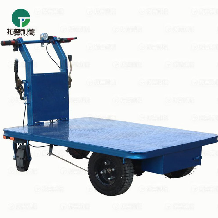 Warehouse garden tool cart power flatbed electric material handling carts