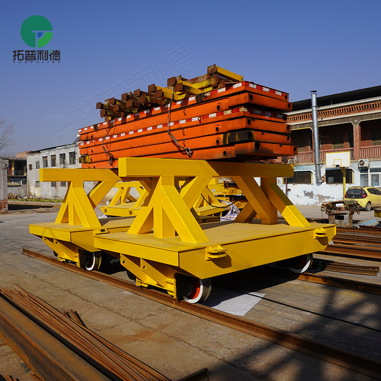 Hot sale hydraulic lifting large capacity 30 ton electric transfer cart