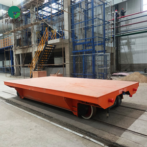 Foundry plant apply explosion proof electrical railroad self propelled cart