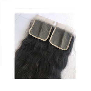 Raw Virgin Best Quality 5x5 HD Lace Closure Natural Wavy Cuticle Aligned Remy Mink Brazilian Unprocessed Indian Temple Human Hai