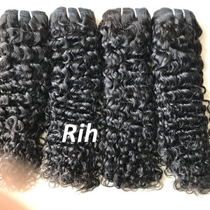 Mongolian Cambodian Kinky Curly Hair Weave, Raw Cambodian Hair Bundles Vendor, Indian Natural Black Curly Hair Products Vendor's