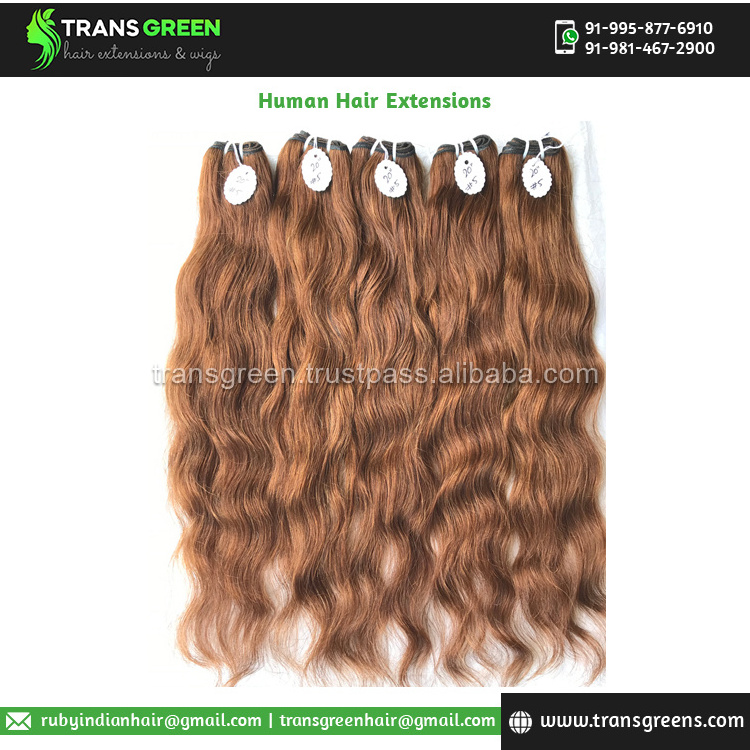 Genuine Vendor Selling Temple Grade 100% Raw Unprocessed Virgin Indian Hair Colour 5 Straight Remy Human Hair Extensions