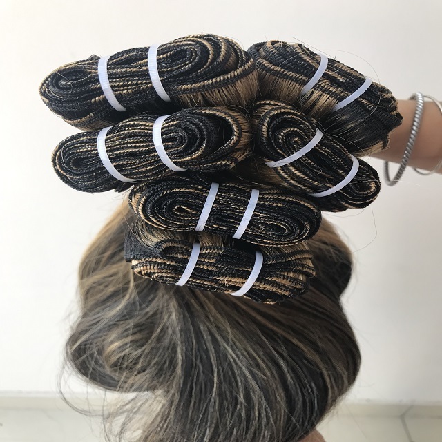 1b/27 Ombre Bundles Full Cuticle Straight Bundles Brazilian Human Hair Weaves Bundles 100% Virgin Human Hair Extensions Vendor's