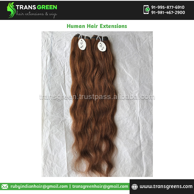 Genuine Vendor Selling Temple Grade 100% Raw Unprocessed Virgin Indian Hair Colour 5 Straight Remy Human Hair Extensions