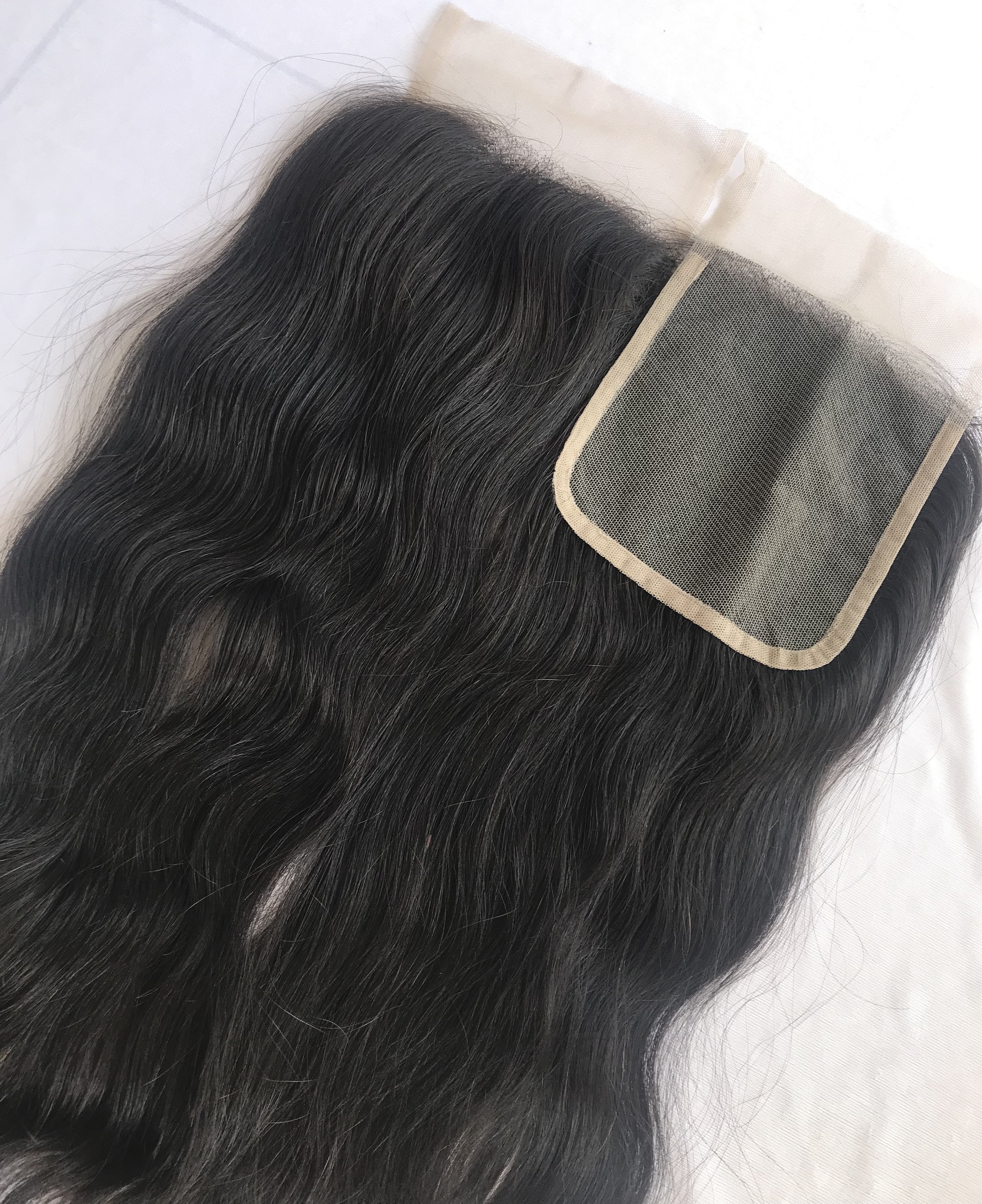 Raw Virgin Best Quality 5x5 HD Lace Closure Natural Wavy Cuticle Aligned Remy Mink Brazilian Unprocessed Indian Temple Human Hai