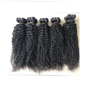 Mongolian Cambodian Kinky Curly Hair Weave, Raw Cambodian Hair Bundle's Vendor, Indian Natural Raw Kinky Curly Bulk Human Hair's