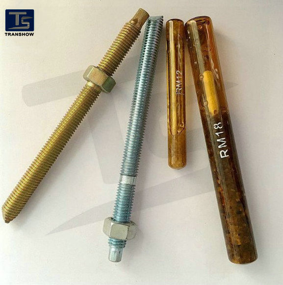 Chemical stud steel Chemical anchor bolt/roof bolt