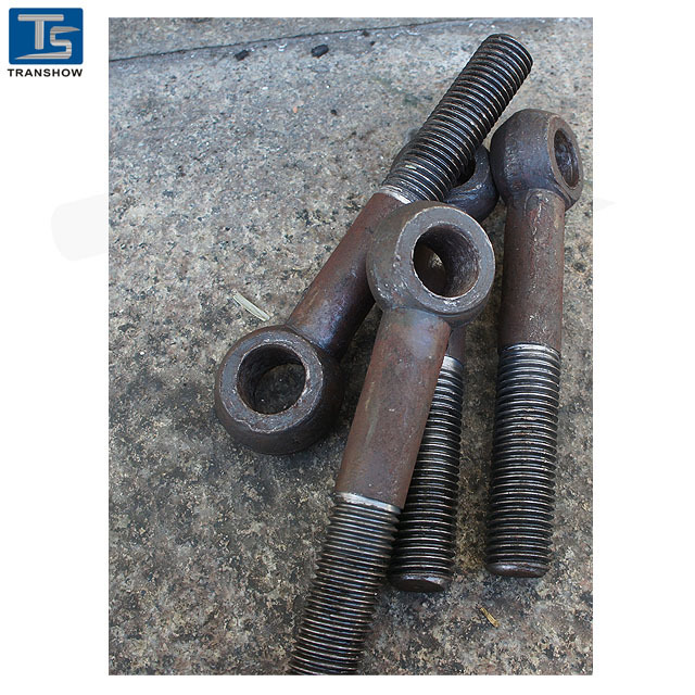 High strength Black oxide swing bolt / eye bolt