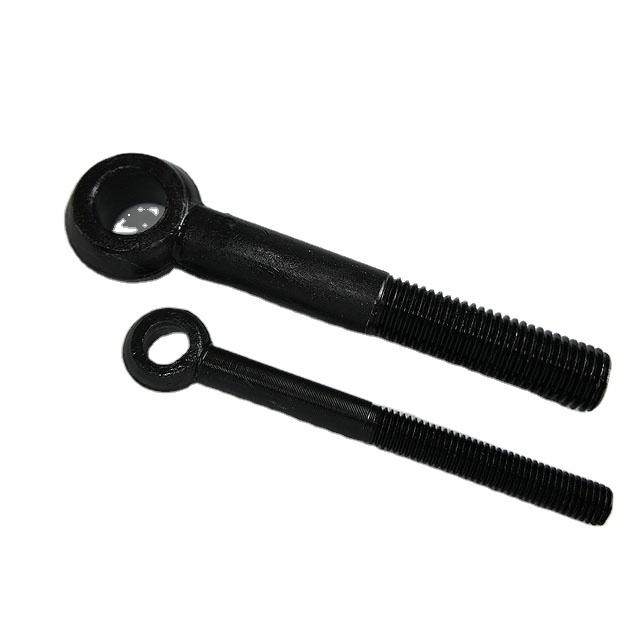 High strength Black oxide swing bolt / eye bolt