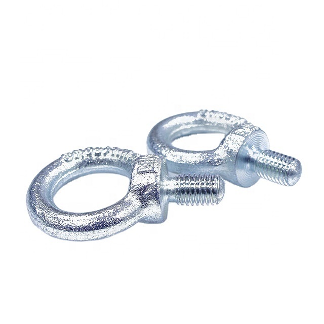 stainless steel / steel galvanized M10 thread lifting ring eye bolt, Machinery shoulder lifting eye bolt