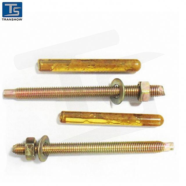 Chemical stud steel Chemical anchor bolt/roof bolt