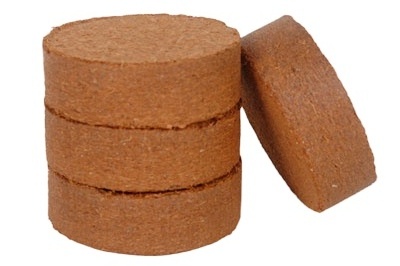 Natural Jiffy Peat Pellets Coconut Coir Pith Discs for planters pots seedling seed starting flower origin India bulk factory