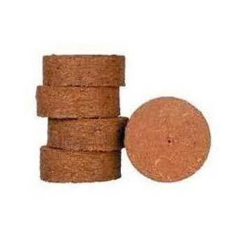 Coir Discs with trays blister pack for seed starting natural coconut coir jiffys