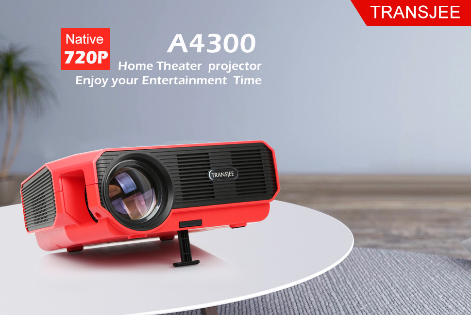 LED Video Projector Support HD 1080P with HD Wireless for Smartphone tablet pc TV Stick PS4 Gaming Laptop DVD PC Home