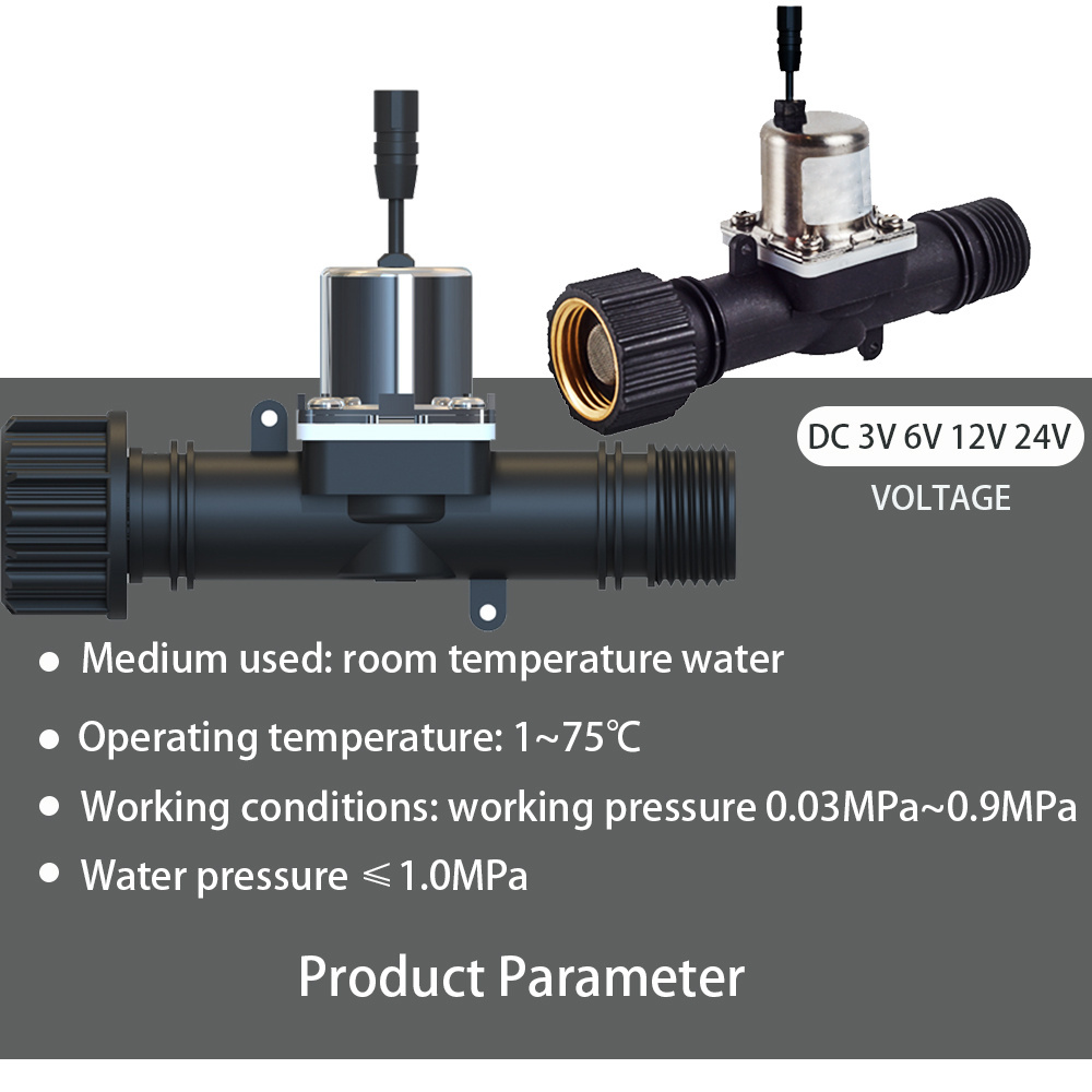 DC 12v 24v g3/4 inch thread pulse water timer smart automatic garden intelligent agricultural irrigation solenoid valve