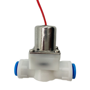 Transl Quickly connector  6mm tube 3.6V DC pulse solenoid valve water controller for smart sanitary remote control  system