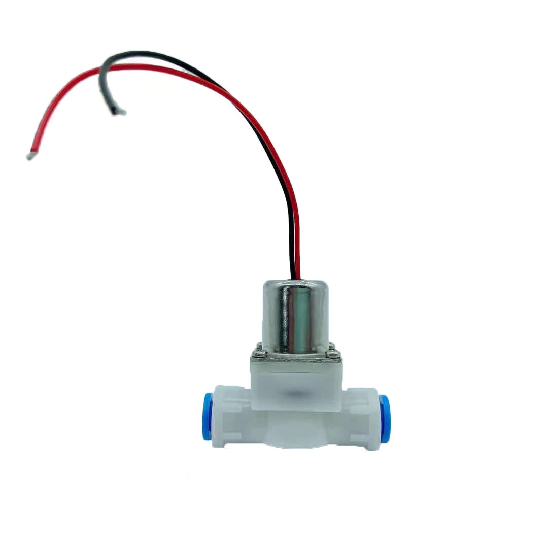 Transl  6mm tube 3.6V 6V DC quick connect pulse water solenoid valve for coffee or tea machine system