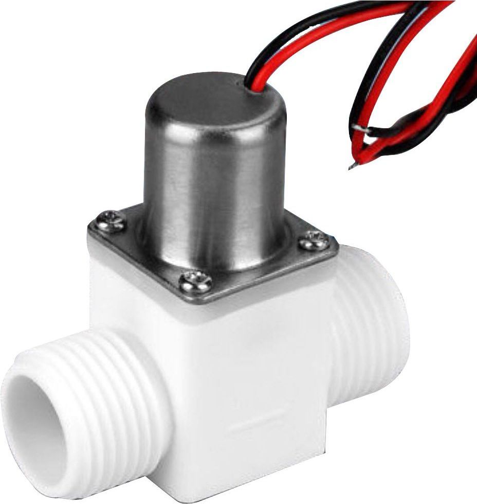 dc decorative cover plastic solenoid water valve