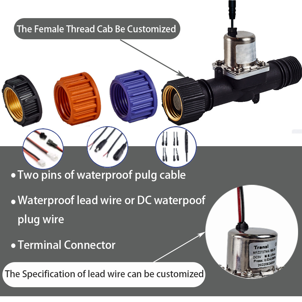 DC 12v 24v g3/4 inch thread pulse water timer smart automatic garden intelligent agricultural irrigation solenoid valve