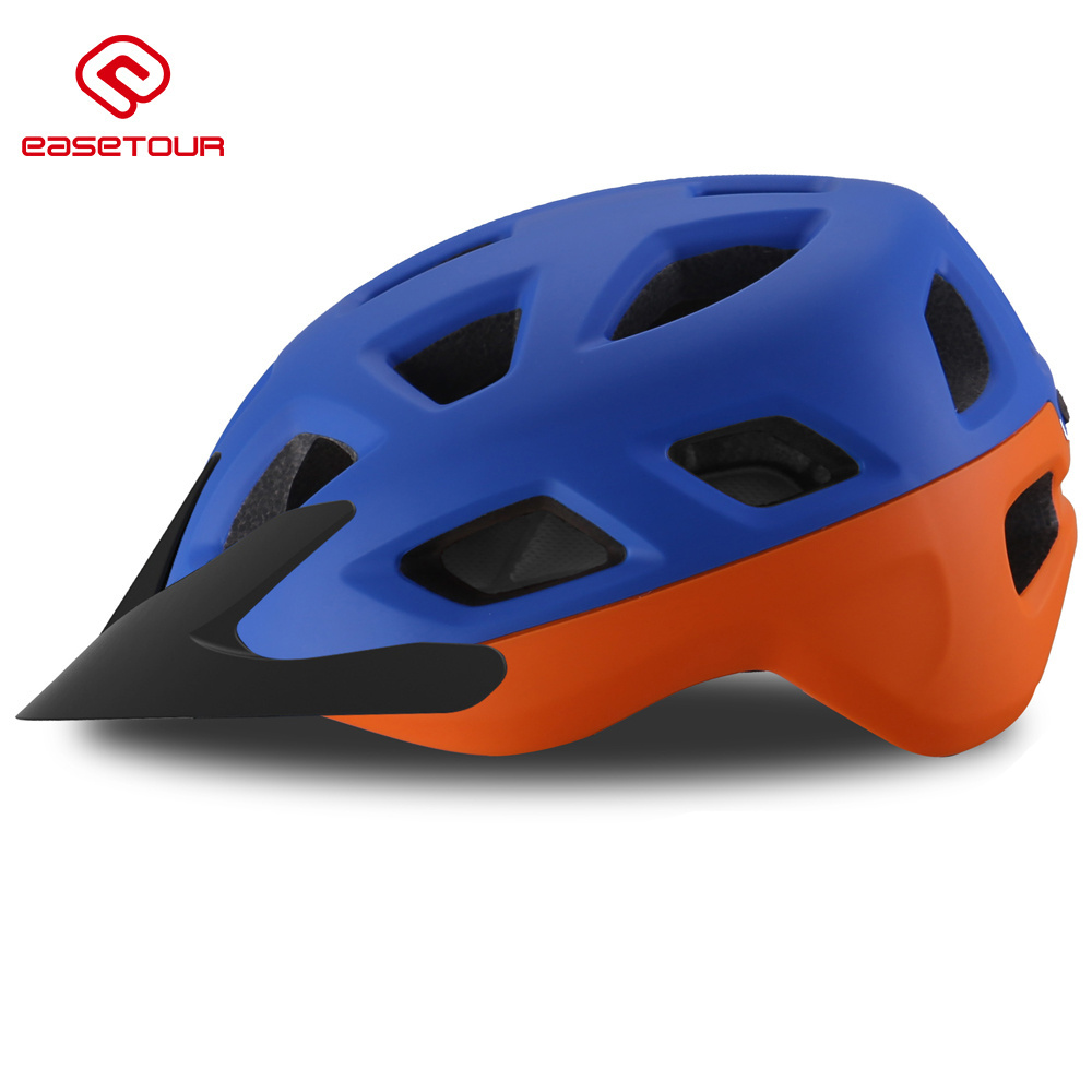 EASETOUR inmold Enduro Bicycle Racing Helmets Good Quality Cycling Bike Helmet with Visor