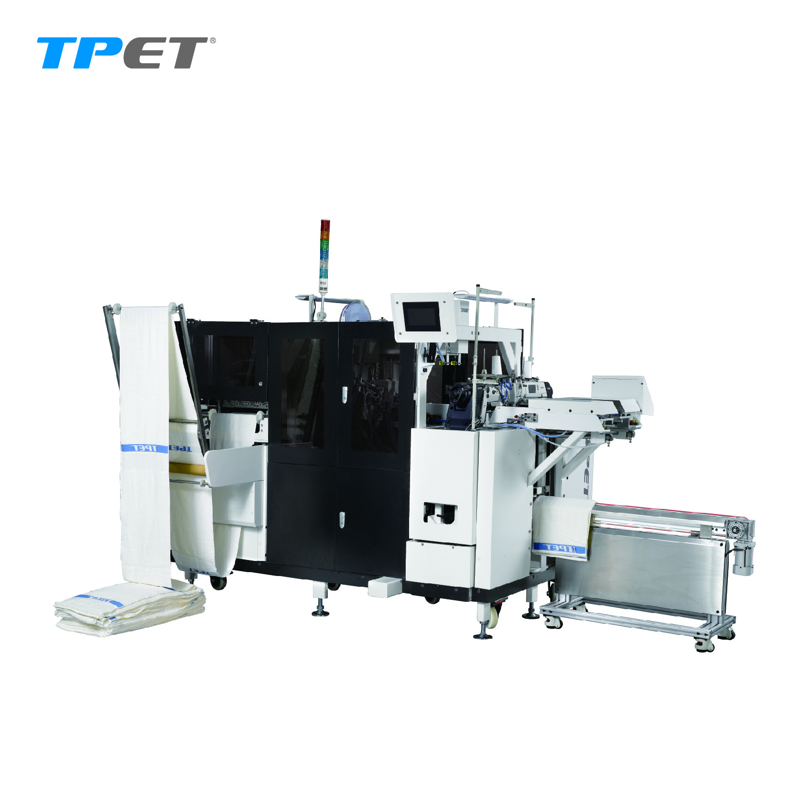 Full automatic cotton towel making machine