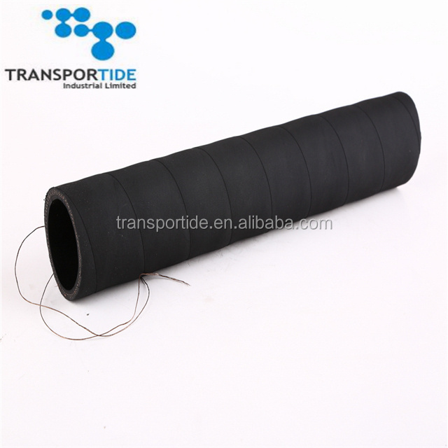 SAE100 Fiber Reinforced Hydraulic Industrial Rubber Hose R6