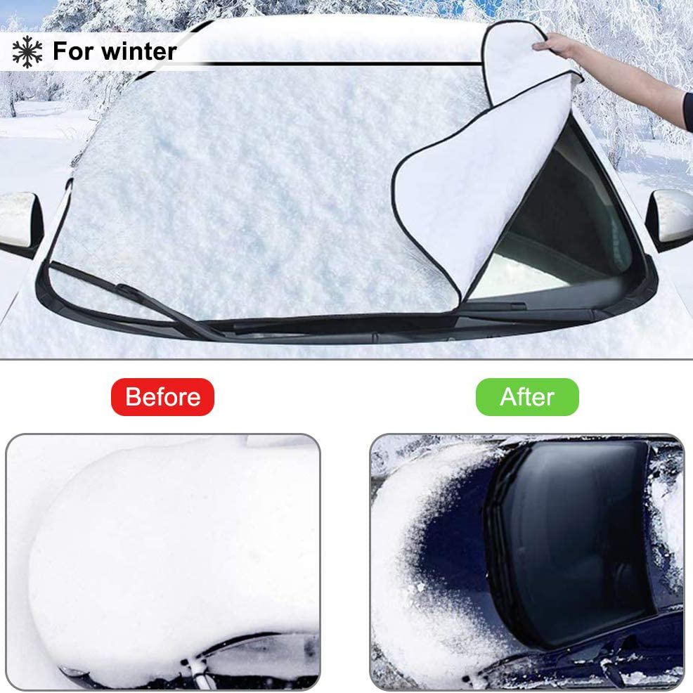 Car Windscreen Sun Shade UV Front Screen Sunshade Cover Protector Keep Car Cool Windshield Dust Cover Frost Snow Ice Cover