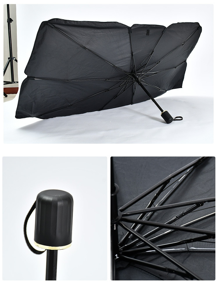 Car Windshield Sun Shade UV Rays and Heat Sun Visor Protector Foldable Reflector Umbrella