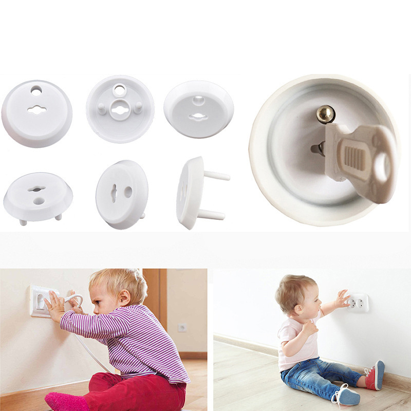 Outlet Covers White Child Proof Electrical Protector Safety Improved Baby Safety Plug Covers