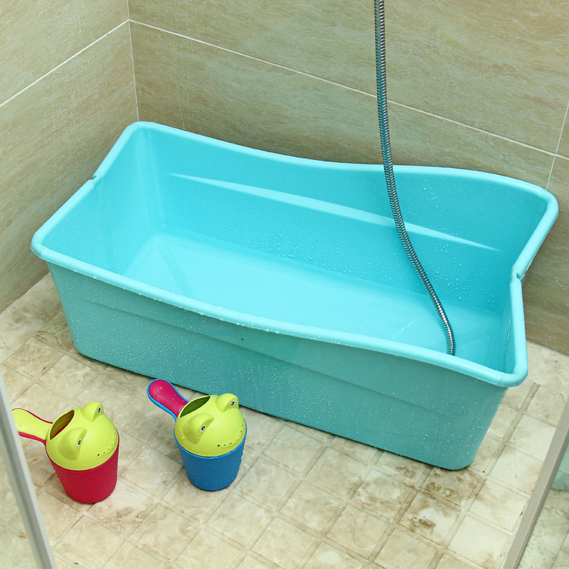 Safety material Children folding bath tub baby bathtub