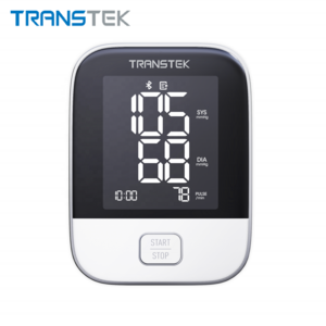 Transtek telemedicine equipment portable blood pressure monitor arm cuff connector lcd display for blood pressure monitor