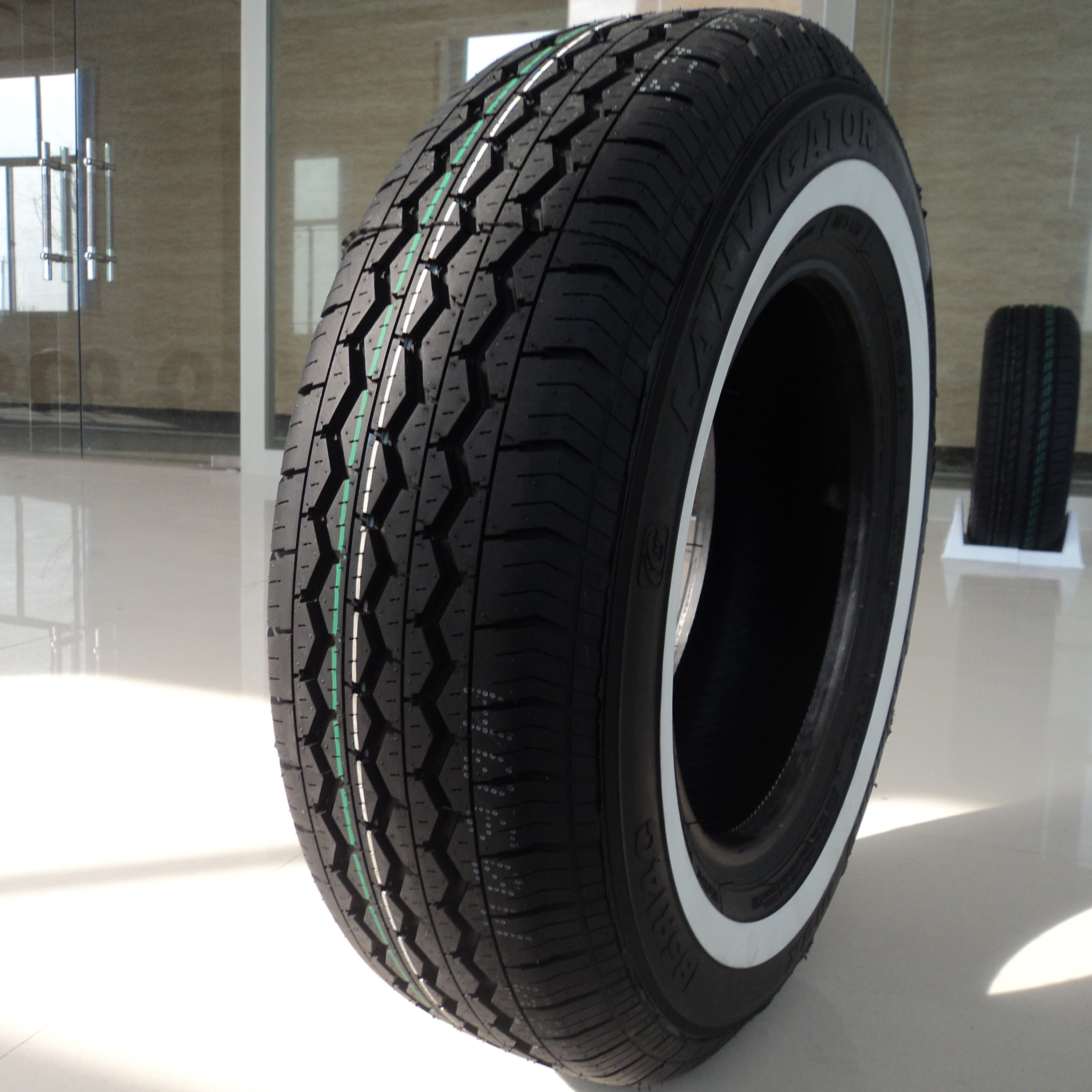 White Sidewall Passenger Car Tire