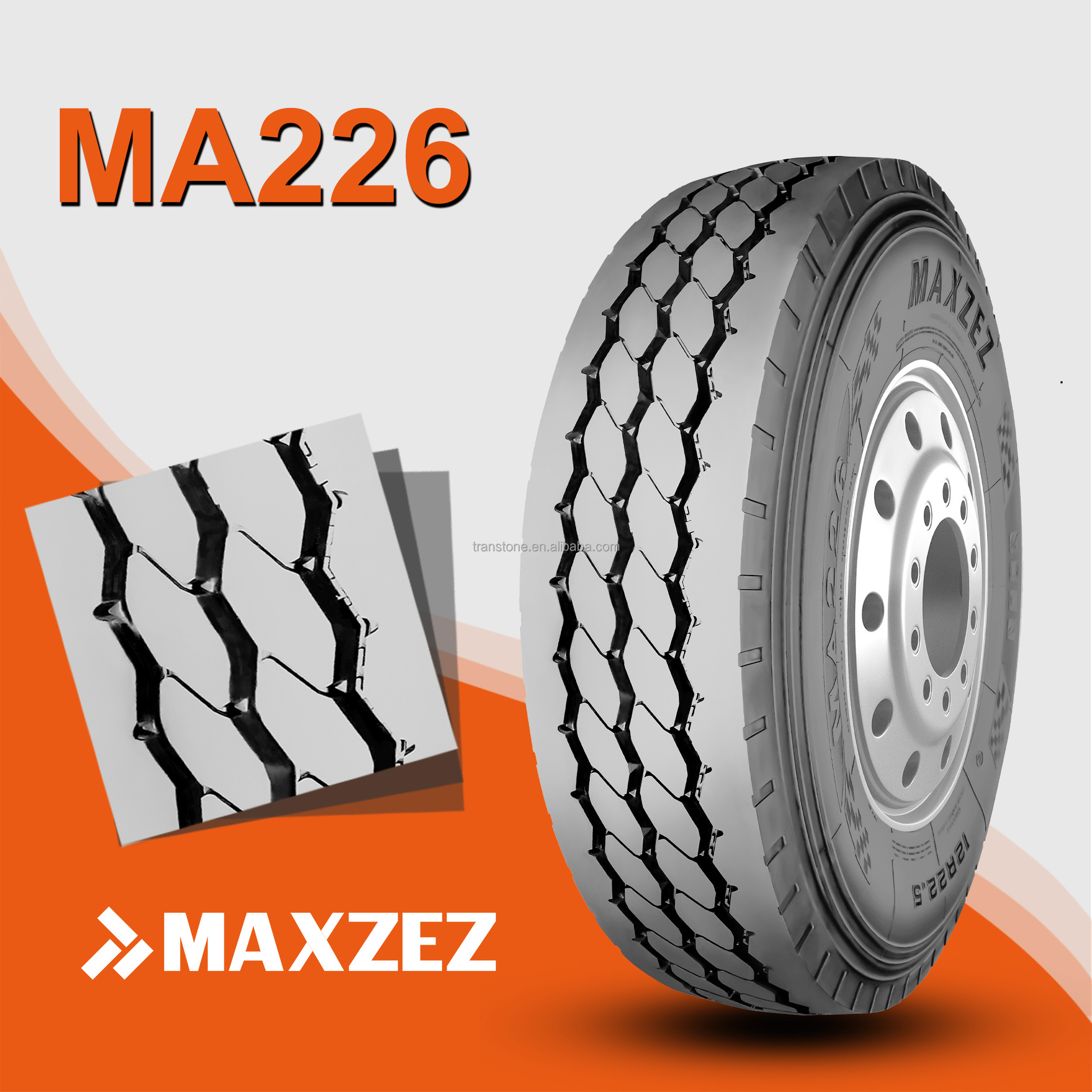 Maxzez Brand Truck Tyre 1100R20