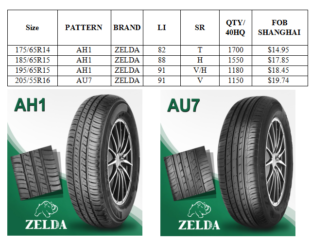 PCR Tyre manufacture wholesale Passenger car tyre radial tyre  175/70R13 205/55R16 195/65R15