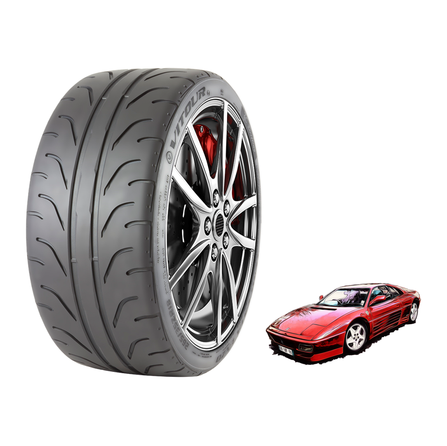 Speed Racing Car Tire Semi Slick Tyre for Drifting Rally Formula Low Heat 235/45ZR18