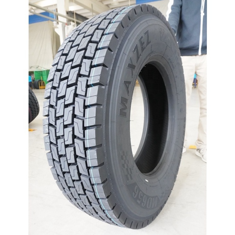 MAXZEZ MD656 295/80R22.5 18PR 152/149L 58KG truck tyre/tire driving position with M+S ISO ECE EAC avto shina koleso