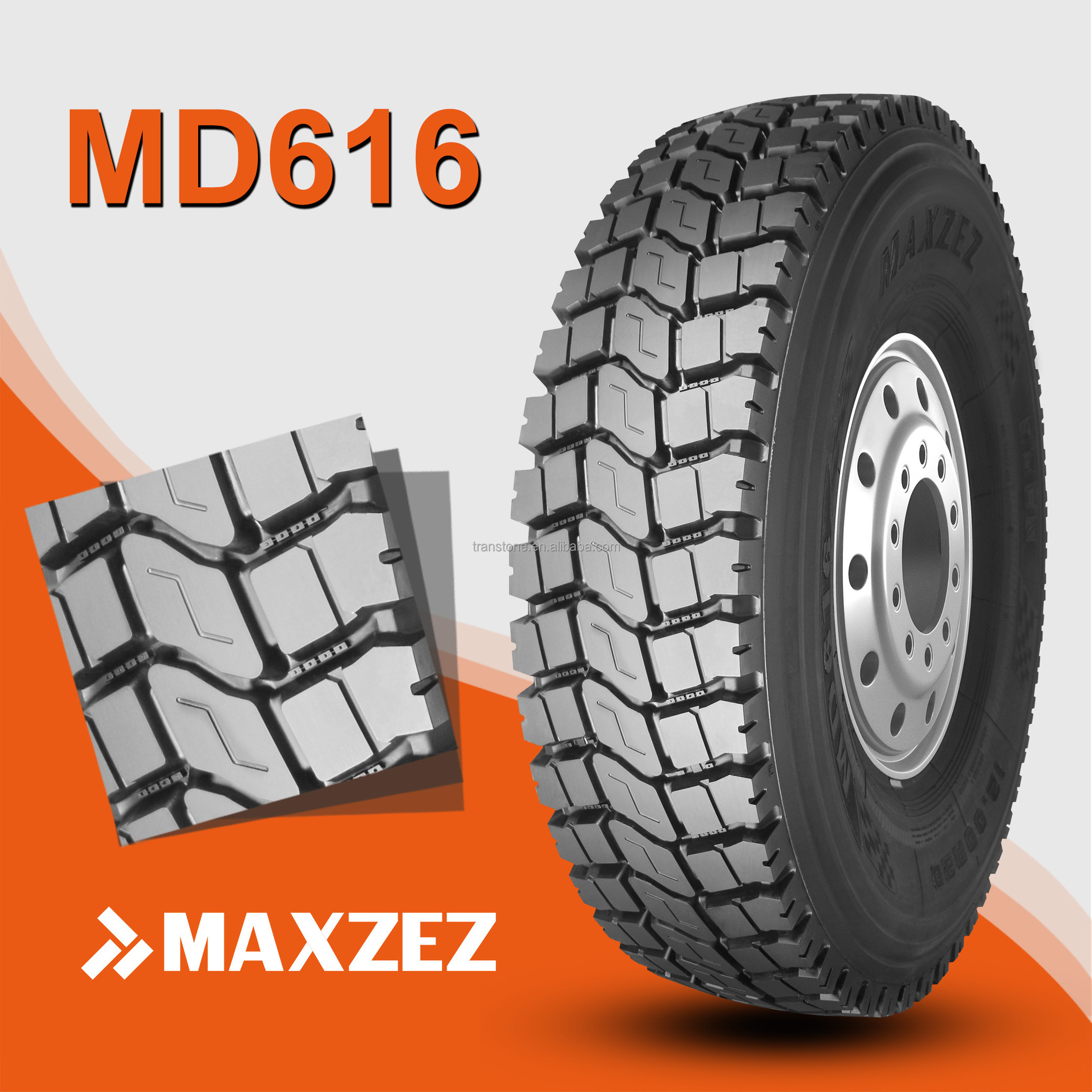 Maxzez Brand Truck Tyre 1100R20